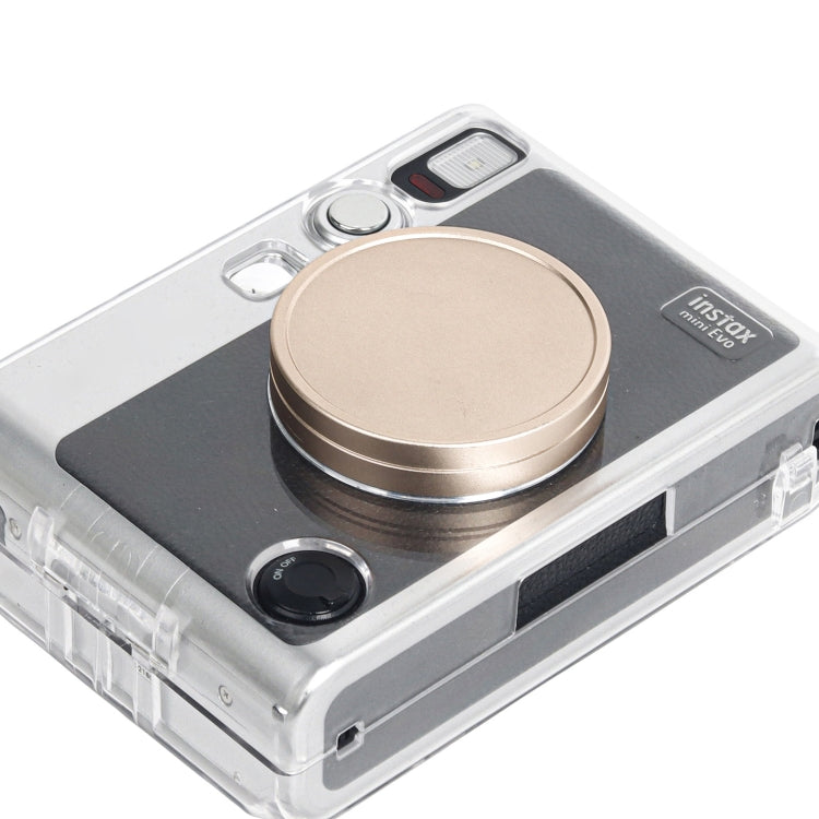 For FUJIFILM Instax mini EVO Camera Lens Cap Aluminum Alloy Protective Cover (Gold) - Lens Cap by buy2fix | Online Shopping UK | buy2fix