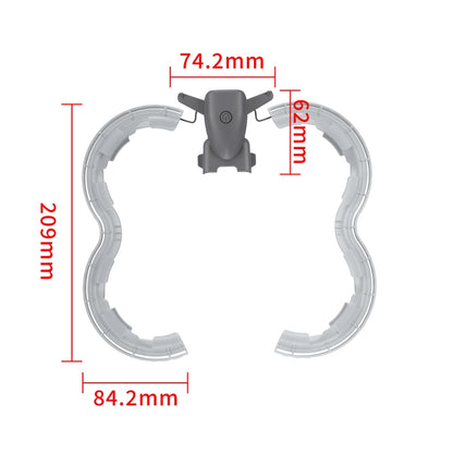 For DJI Avata 2 STARTRC Drone LED Propeller Protective Guard Anti-collision Ring (Transparent) - Others by STARTRC | Online Shopping UK | buy2fix