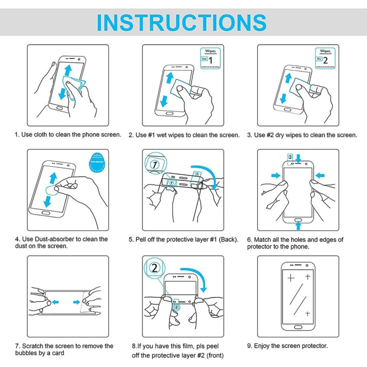 For Doogee S90 Pro 50 PCS 0.26mm 9H 2.5D Tempered Glass Film - Others by buy2fix | Online Shopping UK | buy2fix