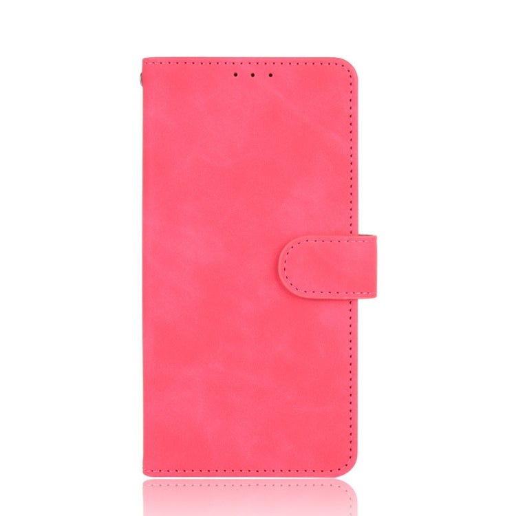 For DOOGEE N30 Solid Color Skin Feel Magnetic Buckle Horizontal Flip Calf Texture PU Leather Case with Holder & Card Slots & Wallet(Rose Red) - More Brand by buy2fix | Online Shopping UK | buy2fix