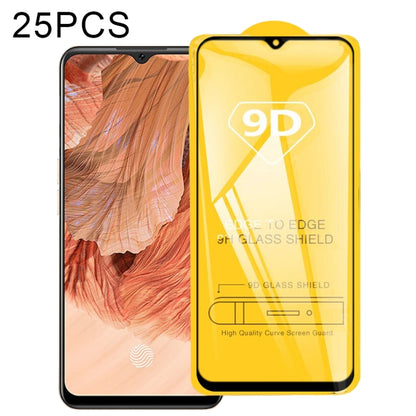 For OPPO F17 25 PCS 9D Full Glue Full Screen Tempered Glass Film - OPPO Tempered Glass by imak | Online Shopping UK | buy2fix