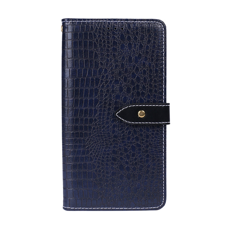 For Blackview A70 idewei Crocodile Texture Horizontal Flip Leather Case with Holder & Card Slots & Wallet(Dark Blue) - More Brand by idewei | Online Shopping UK | buy2fix