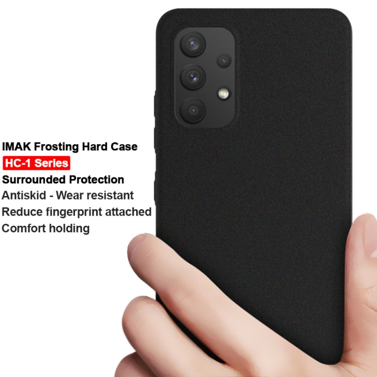 For Samsung Galaxy A32 4G EU Version IMAK HC-1 Series Frosted Hard Case(Black) - Galaxy Phone Cases by imak | Online Shopping UK | buy2fix