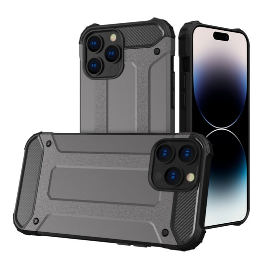 For iPhone 13 Pro Magic Armor TPU + PC Combination Case (Grey) - iPhone 13 Pro Cases by buy2fix | Online Shopping UK | buy2fix