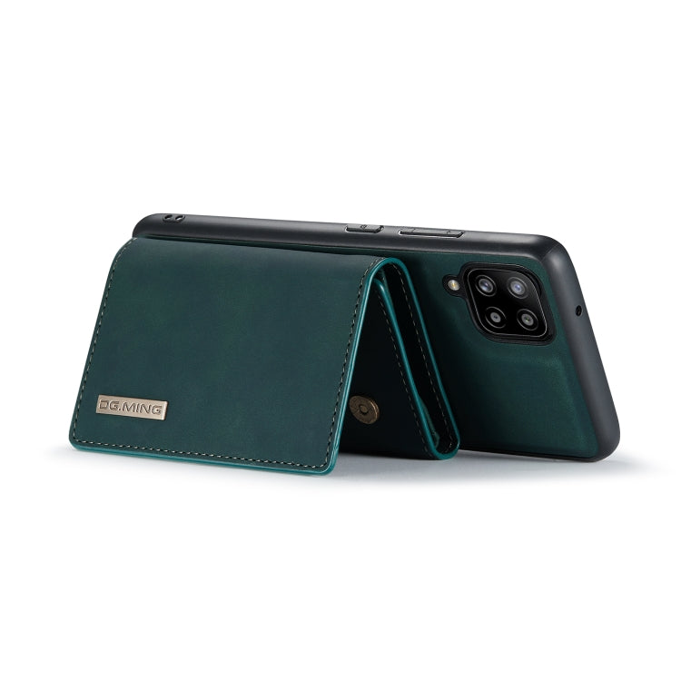 For Samsung Galaxy A42 5G DG.MING M1 Series 3-Fold Multi Card Wallet  Back Cover Shockproof Case with Holder Function(Green) - Galaxy Phone Cases by DG.MING | Online Shopping UK | buy2fix