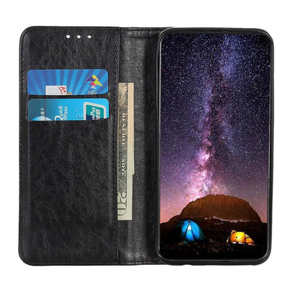 For Nokia XR20 5G Magnetic Crazy Horse Texture Horizontal Flip Leather Case with Holder & Card Slots & Wallet(Black) - Nokia Cases by buy2fix | Online Shopping UK | buy2fix