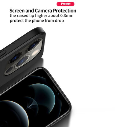 For iPhone 13 Pro Max Classic Tilt Strip Grain Magnetic Shockproof PC + TPU Case (Black) - iPhone 13 Pro Max Cases by buy2fix | Online Shopping UK | buy2fix