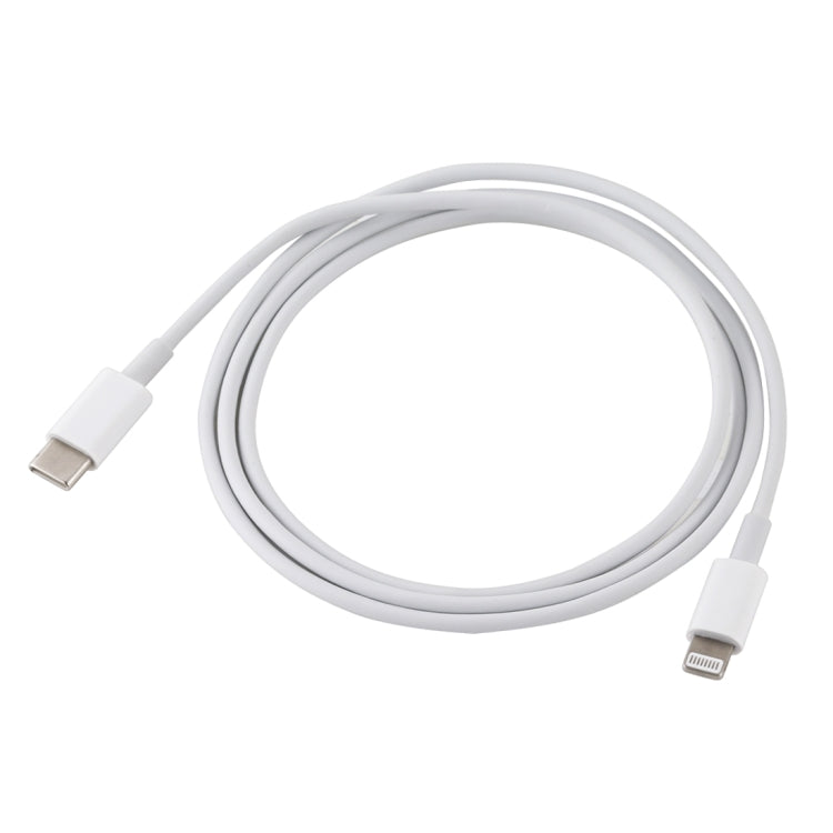 12W 5V/2A USB-C / Type-C to 8 Pin PD Fast Charging Cable for iPhone, iPad, Cable Length: 1m - Normal Style Cable by buy2fix | Online Shopping UK | buy2fix