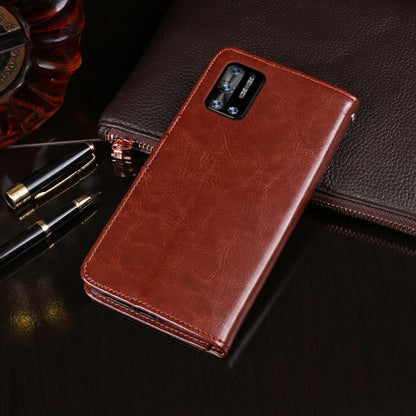 idewei Crazy Horse Texture Horizontal Flip Leather Case with Holder & Card Slots & Wallet For Doogee N40 Pro(Red) - More Brand by idewei | Online Shopping UK | buy2fix