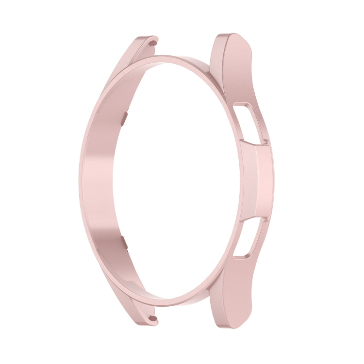 For Samsung Galaxy Watch4 Classic 42mm Half Coverage Hollowed PC Protective Case(Rose Gold) - Watch Cases by buy2fix | Online Shopping UK | buy2fix