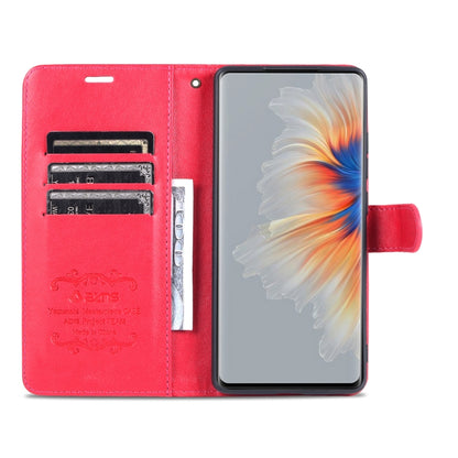 For Xiaomi Mix 4 AZNS Sheepskin Texture Horizontal Flip Leather Case with Holder & Card Slots & Wallet(Red) - Xiaomi Cases by AZNS | Online Shopping UK | buy2fix