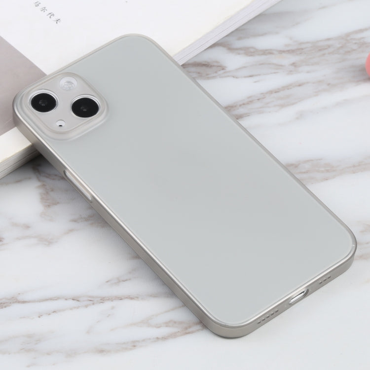 For iPhone 13 mini Camera Precision Hole PP Protective Case (Grey) - iPhone 13 mini Cases by buy2fix | Online Shopping UK | buy2fix