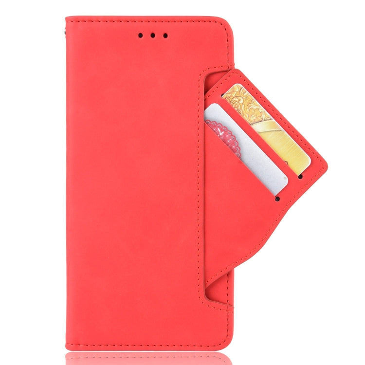 For Blackview Oscal C20 Skin Feel Calf Pattern Horizontal Flip Leather Case with Holder & Card Slots & Photo Frame(Red) - More Brand by buy2fix | Online Shopping UK | buy2fix