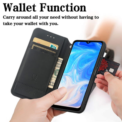 For Doogee N40 Pro CaseNeo Colorful Magnetic Leather Case with Holder & Card Slot & Wallet(Emerald) - More Brand by buy2fix | Online Shopping UK | buy2fix