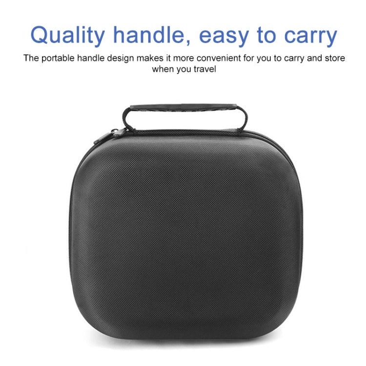 For 1MORE Spearhead VRX / H1006 / MK801 Bluetooth Headset Protective Storage Bag(Black) - Other Earphone Case by buy2fix | Online Shopping UK | buy2fix