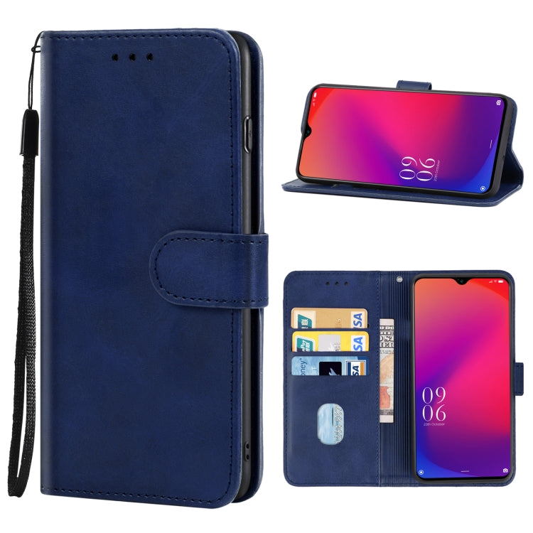 Leather Phone Case For Doogee X95 Pro(Blue) - More Brand by buy2fix | Online Shopping UK | buy2fix