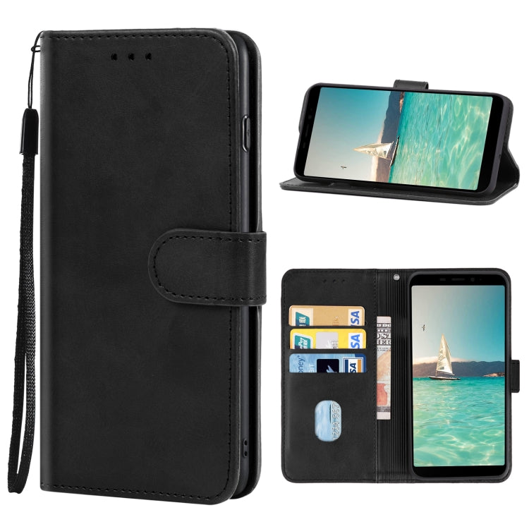 Leather Phone Case For Ulefone Armor X9 Pro(Black) - Ulefone Cases by buy2fix | Online Shopping UK | buy2fix