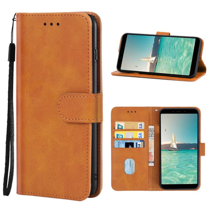 Leather Phone Case For Ulefone Armor X9 Pro(Brown) - Ulefone Cases by buy2fix | Online Shopping UK | buy2fix
