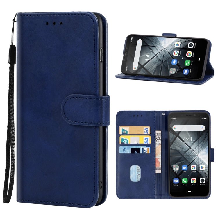 Leather Phone Case For Ulefone Armor X5(Blue) - Ulefone Cases by buy2fix | Online Shopping UK | buy2fix