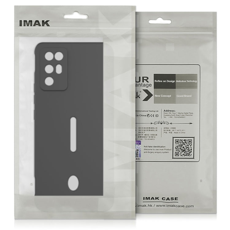 For Honor 60 5G imak UC-4 Series Straight Edge TPU Soft Protective Case(Dark Green) - Honor Cases by imak | Online Shopping UK | buy2fix