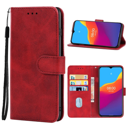 Leather Phone Case For Ulefone Note 10P(Red) - Ulefone Cases by buy2fix | Online Shopping UK | buy2fix