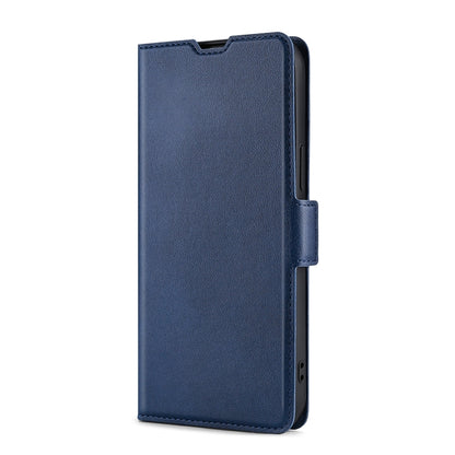 For Doogee X95 Ultra-thin Voltage Side Buckle PU + TPU Leather Phone Case(Blue) - More Brand by buy2fix | Online Shopping UK | buy2fix