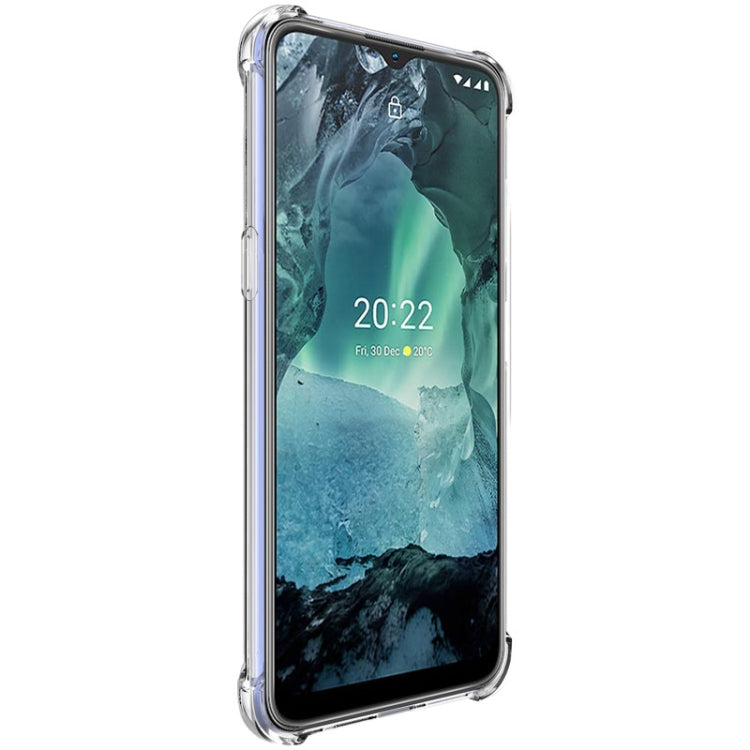For Nokia G11 / G21 IMAK All Coverage Shockproof Airbag TPU Case with Screen Protector(Transparent) - Nokia Cases by imak | Online Shopping UK | buy2fix