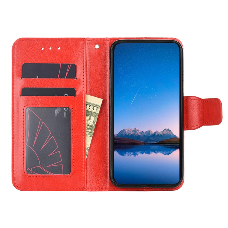 For Blackview A55 Pro Crystal Texture Leather Phone Case(Red) - Huawei Cases by buy2fix | Online Shopping UK | buy2fix