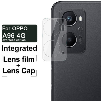 For OPPO A96 Global imak Integrated Rear Camera Lens Tempered Glass Film - OPPO Tempered Glass by imak | Online Shopping UK | buy2fix