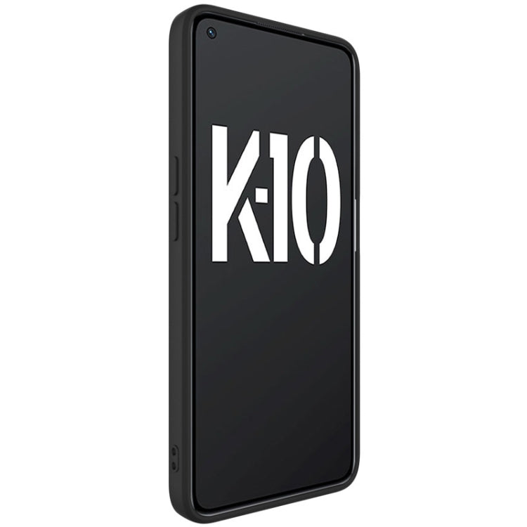 For OPPO K10 5G IMAK UC-4 Series Straight Edge TPU Phone Case(Black) - OPPO Cases by imak | Online Shopping UK | buy2fix