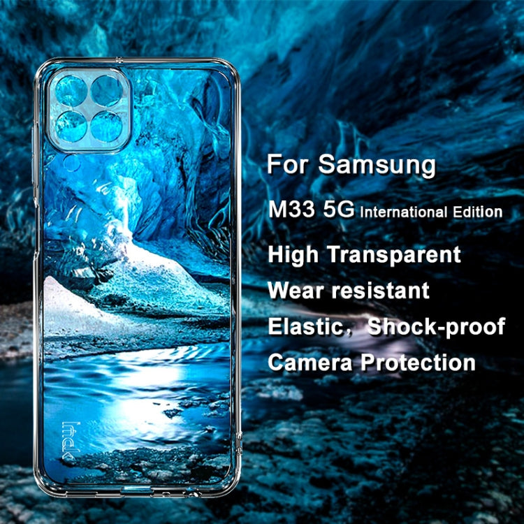 For Samsung Galaxy M33 5G Global IMAK UX-5 Series Transparent Shockproof TPU Protective Phone Case - Galaxy Phone Cases by imak | Online Shopping UK | buy2fix