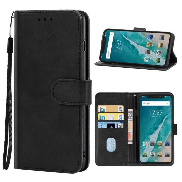 For Blackview BV9600 / BV9600 Pro Leather Phone Case(Black) - More Brand by buy2fix | Online Shopping UK | buy2fix