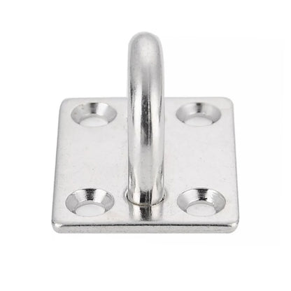 3 PCS 8mm 304 Stainless Steel Ship Square Door Hinges Buckle - Marine Accessories & Parts by buy2fix | Online Shopping UK | buy2fix