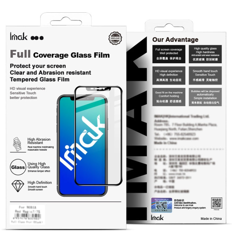 For Xiaomi Poco C40 IMAK 9H Surface Hardness Full Screen Tempered Glass Film Pro+ Series -  by imak | Online Shopping UK | buy2fix