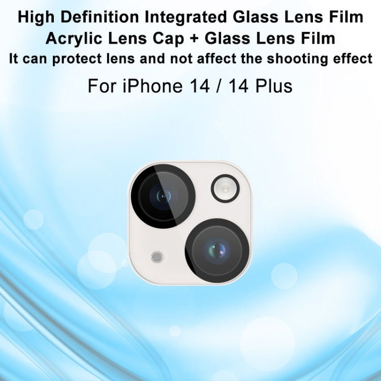 For iPhone 14 / 14 Plus imak High Definition Integrated Glass Lens Film - iPhone 14 Cases by imak | Online Shopping UK | buy2fix