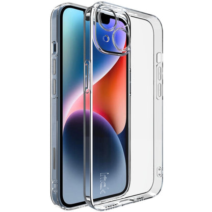 For iPhone 14 imak UX-5 Series Shockproof TPU Protective Phone Case(Transparent) - iPhone 14 Cases by imak | Online Shopping UK | buy2fix