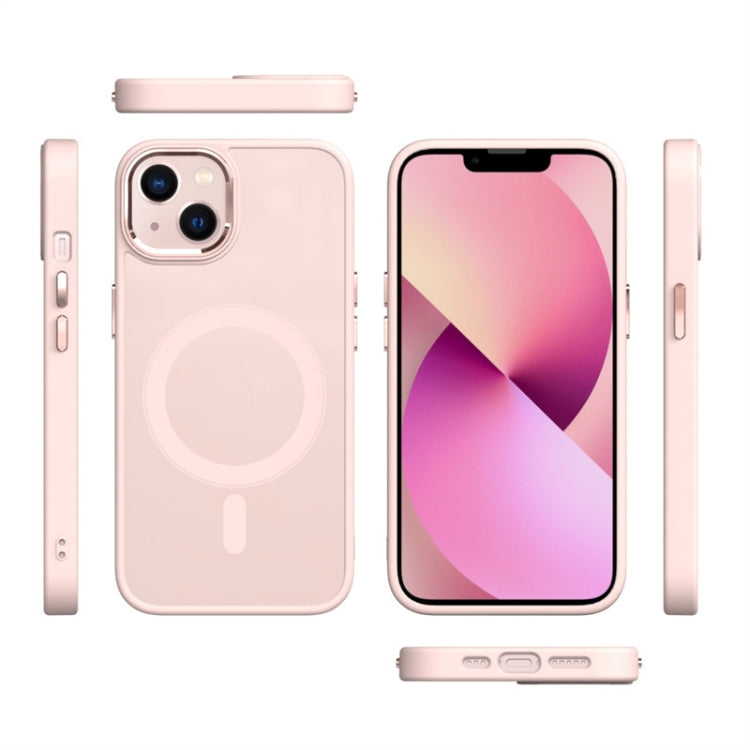 For iPhone 13 Pro MagSafe Magnetic Phone Case(Pink) - iPhone 13 Pro Cases by buy2fix | Online Shopping UK | buy2fix