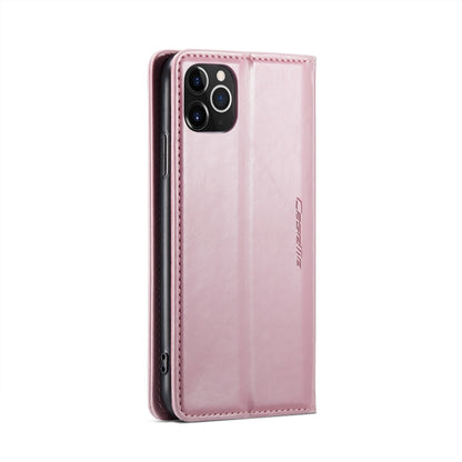 For iPhone 11 Pro CaseMe 003 Crazy Horse Texture Leather Phone Case(Rose Gold) - iPhone 11 Pro Cases by CaseMe | Online Shopping UK | buy2fix