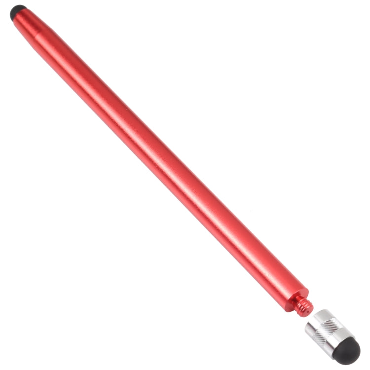 Universal Cloth Head + Silicone Head Stylus(Red) - Stylus Pen by buy2fix | Online Shopping UK | buy2fix