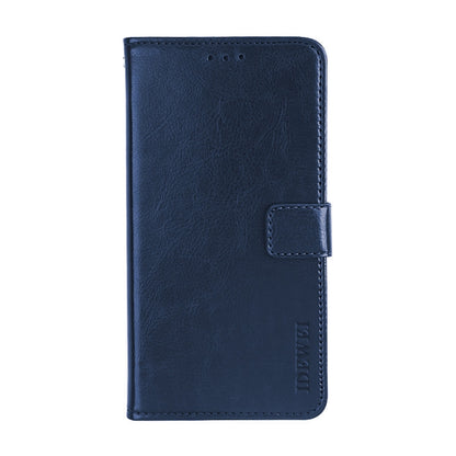For Blackview R7 idewei Crazy Horse Texture Horizontal Flip Leather Case with Holder & Card Slots & Wallet(Dark Blue) - More Brand by idewei | Online Shopping UK | buy2fix