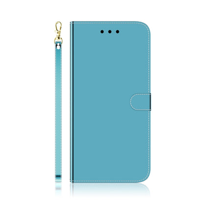 For OnePlus 11 Imitated Mirror Surface Horizontal Flip Leather Phone Case(Blue) - OnePlus Cases by buy2fix | Online Shopping UK | buy2fix