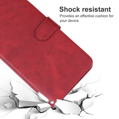 For Realme C55 Leather Phone Case(Red) - Realme Cases by buy2fix | Online Shopping UK | buy2fix