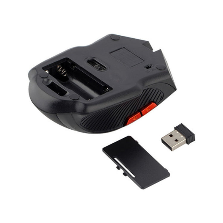 6-keys 2.4G 1600DPI Three-speed Adjustable Wireless Office Mouse(Silver Grey) - Wireless Mice by buy2fix | Online Shopping UK | buy2fix