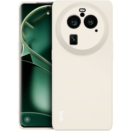 For OPPO Find X6 Pro 5G imak UC-4 Series Straight Edge TPU Phone Case(White) - OPPO Cases by imak | Online Shopping UK | buy2fix