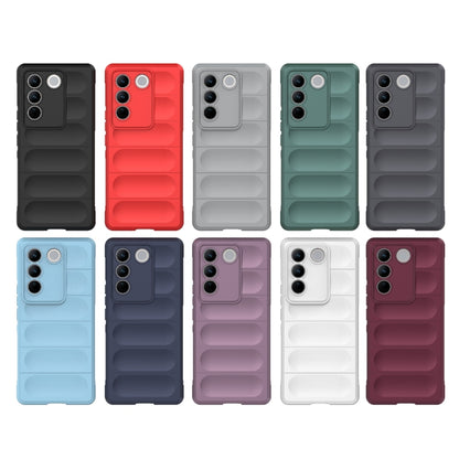 For vivo S16 Pro 5G Magic Shield TPU + Flannel Phone Case(Light Blue) - vivo Cases by buy2fix | Online Shopping UK | buy2fix