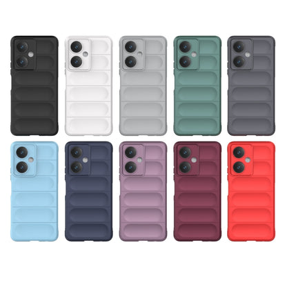 For vivo Y27 4G Global Magic Shield TPU + Flannel Phone Case(Dark Green) - vivo Cases by buy2fix | Online Shopping UK | buy2fix