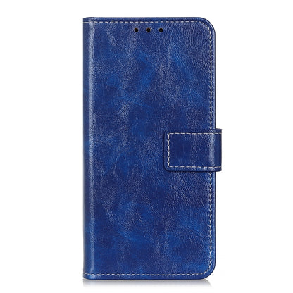 For Xiaomi Redmi K70 5G / K70 Pro 5G Retro Crazy Horse Texture Leather Phone Case(Blue) - K70 Cases by buy2fix | Online Shopping UK | buy2fix