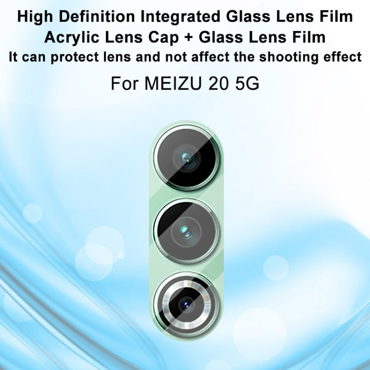 For Meizu 20 5G imak Integrated Rear Camera Lens Tempered Glass Film - Other by imak | Online Shopping UK | buy2fix