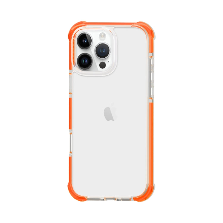 For iPhone 16 Pro Max Four-corner Shockproof TPU + Acrylic Phone Case(Orange) - iPhone 16 Pro Max Cases by buy2fix | Online Shopping UK | buy2fix