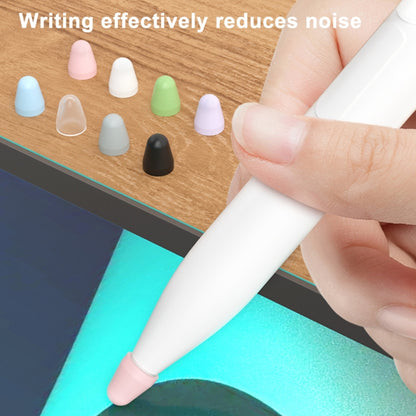 For Xiaomi Stylus Pen 2 8pcs / Set Silicone Wear-resistant Stylus Nib Cover(Purple) - Pencil Accessories by buy2fix | Online Shopping UK | buy2fix